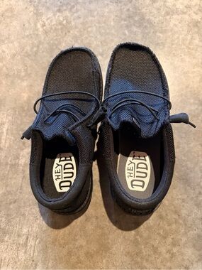 Hey Dude Men’s Black Lightweight Slip-On Shoes
